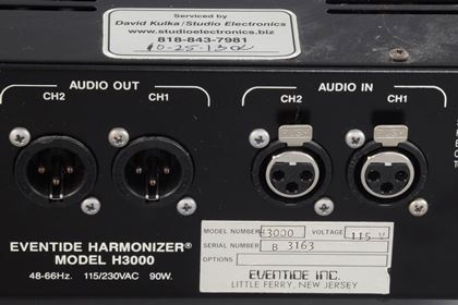 Eventide-H3000B Broadcast Ultra Harmonizer